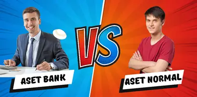 Aset Bank vs Aset Normal